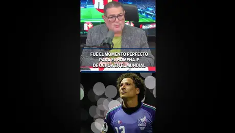 Fue el momento perfecto para el homenaje de Ochoa en el Mundial