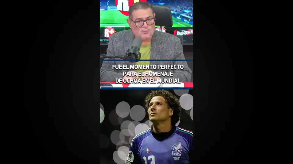 Fue el momento perfecto para el homenaje de Ochoa en el Mundial