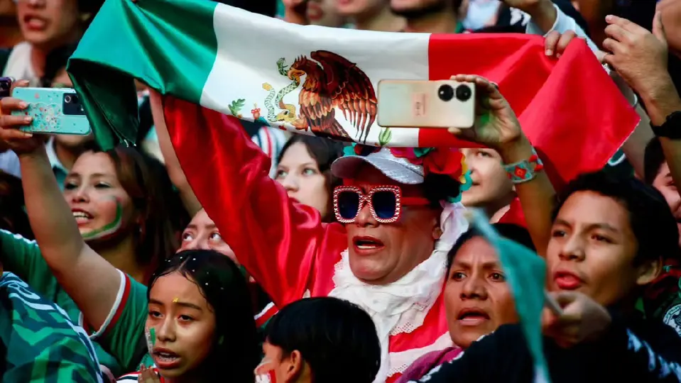 Los FIFA Fan Fest de la CDMX también fueron vigilados por la policía para mantener el orden / FB: @GobiernoCDMX