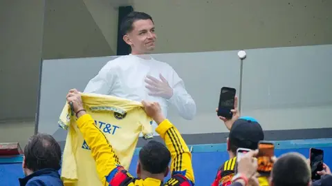 Álvaro Fidalgo en su despedida con América | IMAGO7