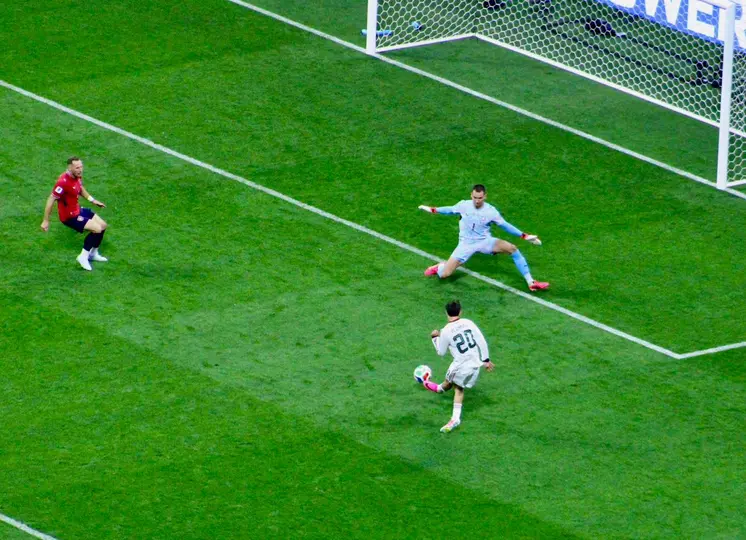 Mateo Chávez logró poner el partido 1-0 con su primer gol en Mundiales | GERARDO ROSALES