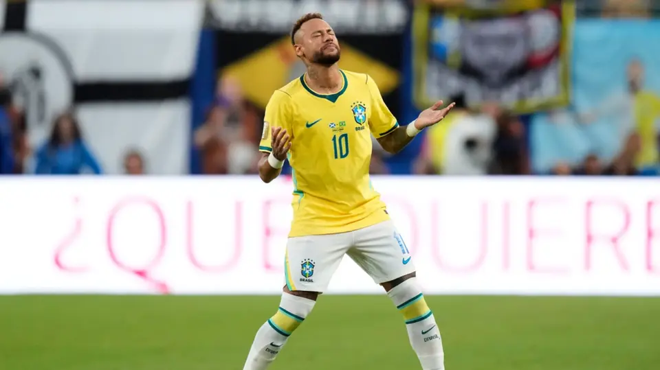 Neymar durante el Brasil vs Escocia del Mundial 2026 | AP