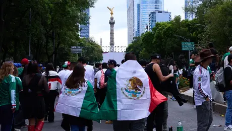 Casi un millón de aficionados celebraron en las calles de CDMX