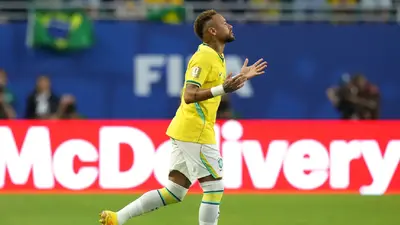 Volvió el príncipe: Neymar Jr. entró de cambio en el duelo de Brasil ante Escocia