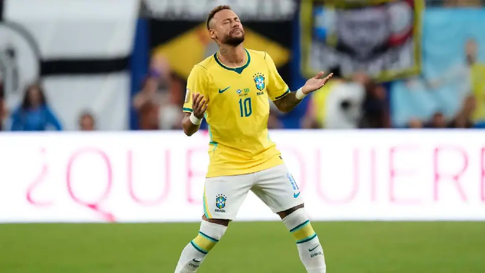Neymar en el juego de Brasil vs Escocia | AP