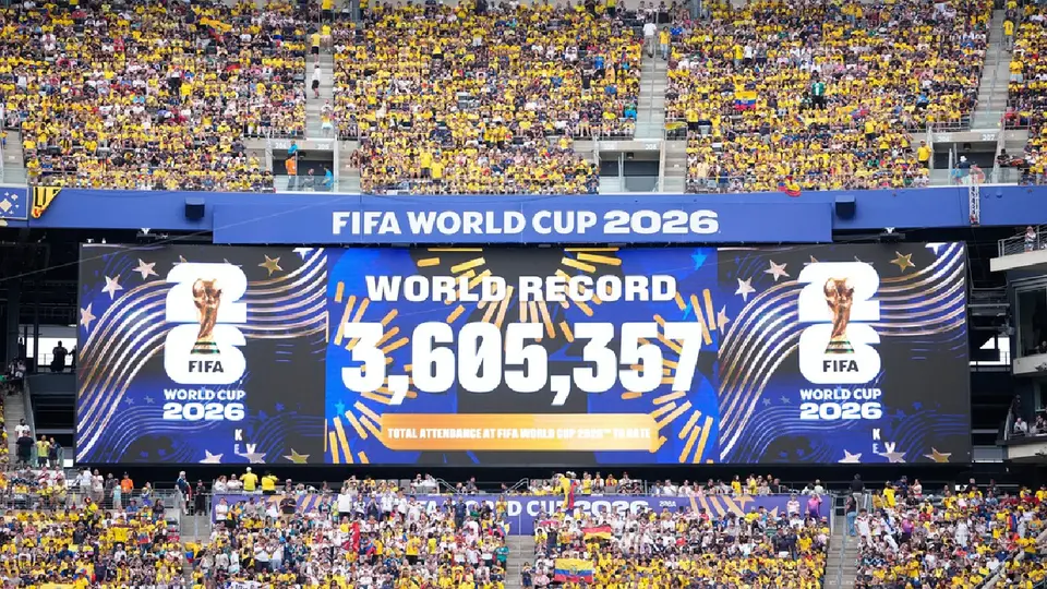 ¡Histórico! Copa del Mundo rompe récord de asistencia