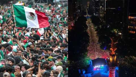 México rompe récord: 800 mil aficionados celebran el triunfo de la Selección Nacional en la CDMX