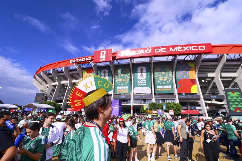 Aficionados de México entrando al Estadio Ciudad de México previo al juego ante Chequia | MEXSPORT
