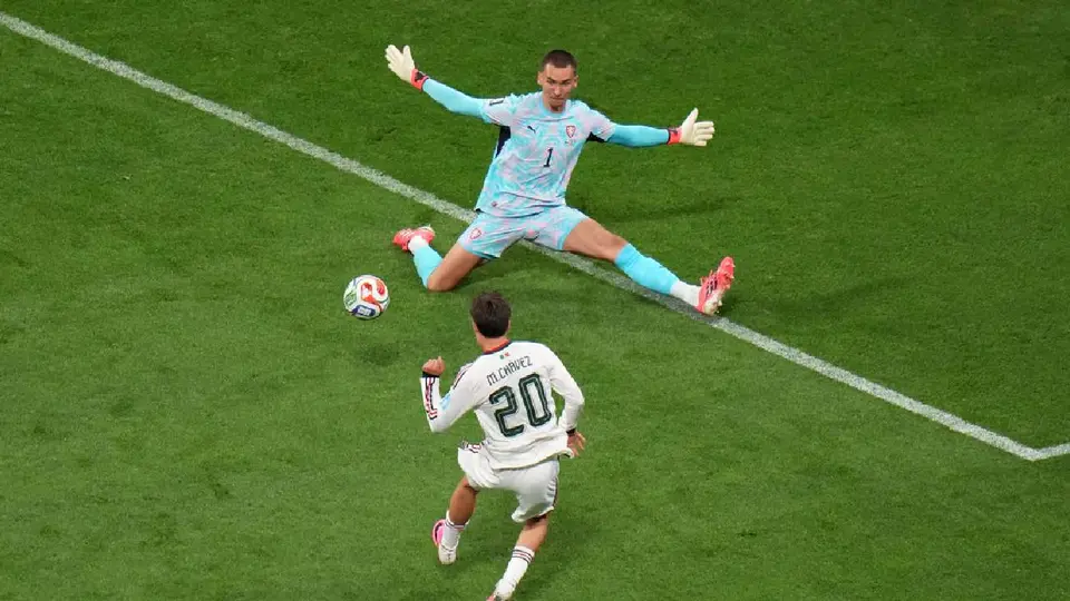 Gol de Mateo Chávez con México | AP