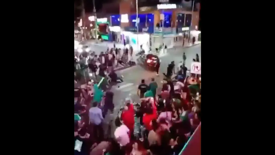 Los hechos dejaron 17 personas lesionadas y el conductor fue detenido / Especial