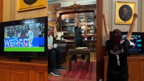 VIDEO: Así celebró Claudia Sheinbaum el triunfo de México sobre Chequia en el Mundial 2026