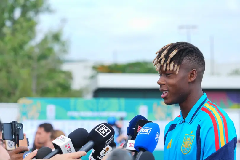 Nico Williams habló en conferencia de prensa previo al España vs Uruguay | IMAGO7
