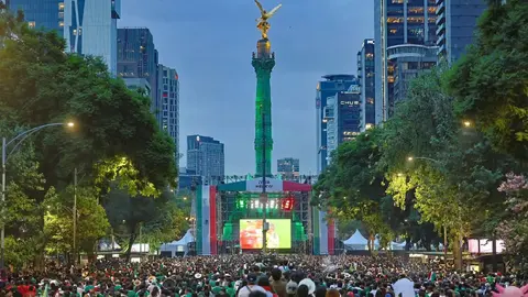 Paseo de la Reforma y el Zócalo, de los lugares que más gente concentraron / FB: @GobiernoCDMX