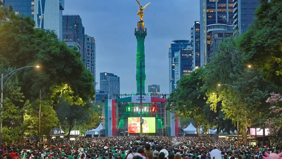 Paseo de la Reforma y el Zócalo, de los lugares que más gente concentraron / FB: @GobiernoCDMX