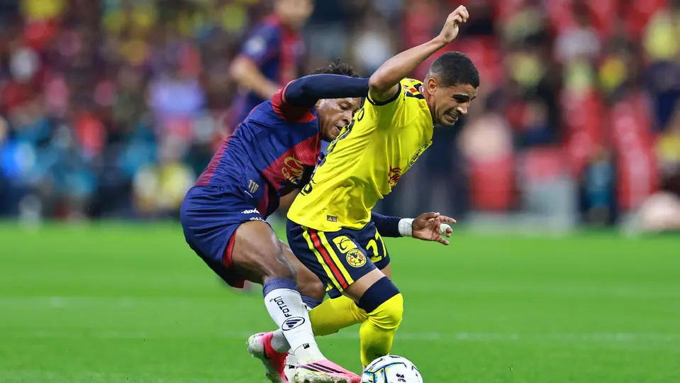Ícaro Da Conceição y Jhojan Julio, jugadores de América y Atlante | MEXSPORT