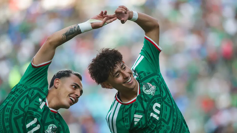 Hugo Camberos y Santiago Sandoval, jugadores de la Selección Mexicana Sub-20 | MEXSPORT
