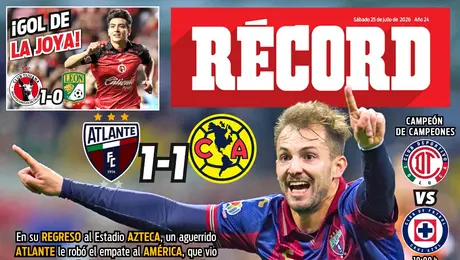 Portada RÉCORD 25 julio 2026