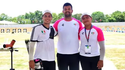 ¡Oro con drama! México vence a Colombia en Tiro con Arco por equipos