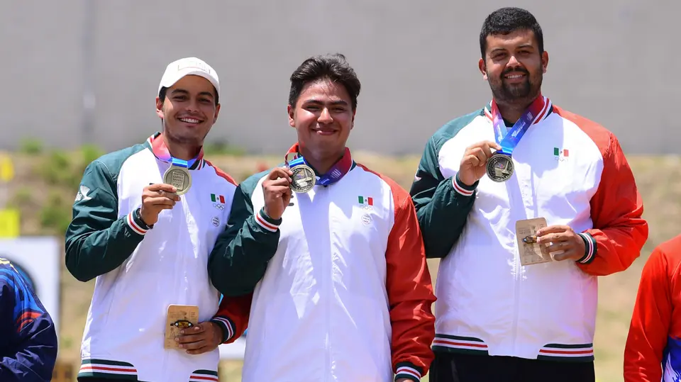 México gana medalla de oro en Tiro con arco Varonil, Santo Domingo 2026 | MEXSPORT