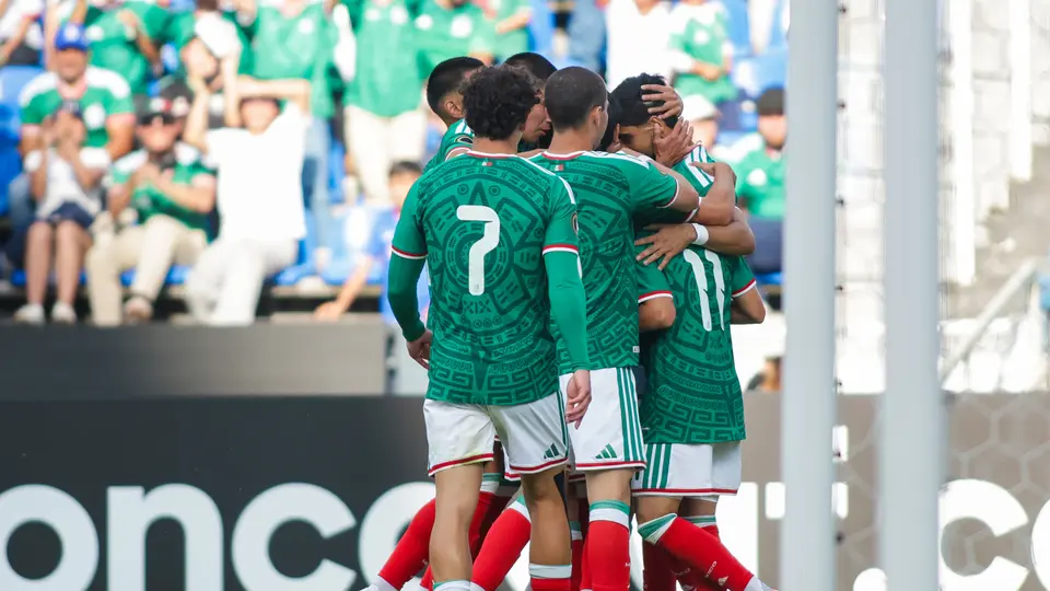 México Sub-20, en celebración de gol | MEXSPORT
