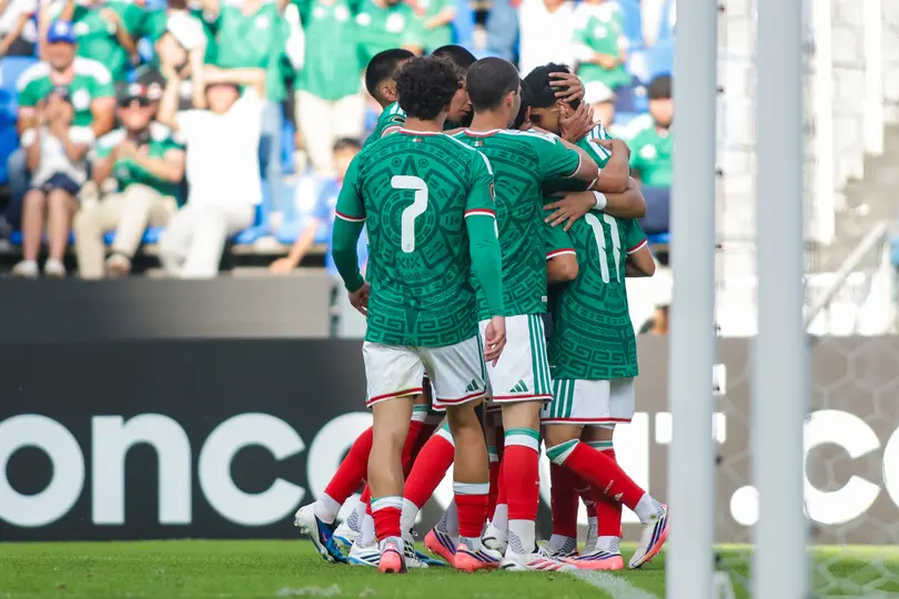 México Sub-20, en celebración de gol | MEXSPORT