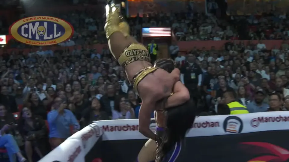 Persephone aplica castigo sobre Tessa Blanchard | EMILIANO CÁRDENAS