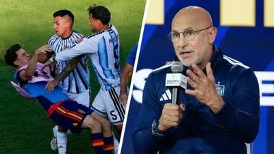 Luis de la Fuente arremete contra Argentina por pelea en la Final del Mundial: "Fuimos victimas"