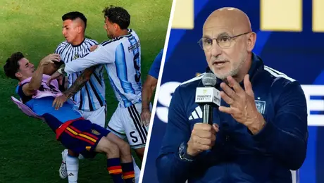 Luis de la Fuente arremete contra Argentina por pelea en la Final del Mundial: "Fuimos victimas"