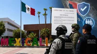 ¡MEXICALI EN ALERTA! Gabinete de Seguridad descarta amenaza tras aviso de EU