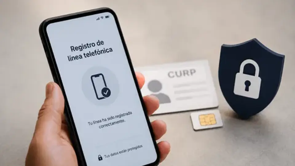 Las líneas de prepago deben vincularse con la CURP de su titular./ RS