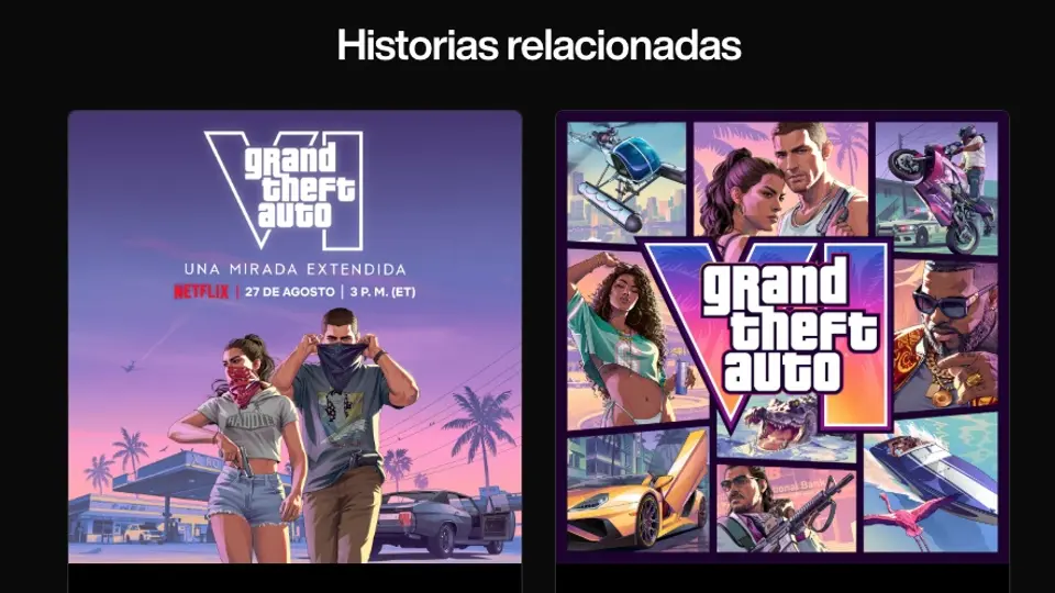 Quienes no tengan Netflix podrán esperar unas horas para ver el contenido gratuitamente en las plataformas oficiales de Rockstar./@rockstargames