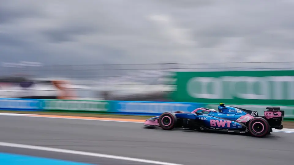 Franco Colapinto durante la carrera en el Circuito de Zandvoort | AP