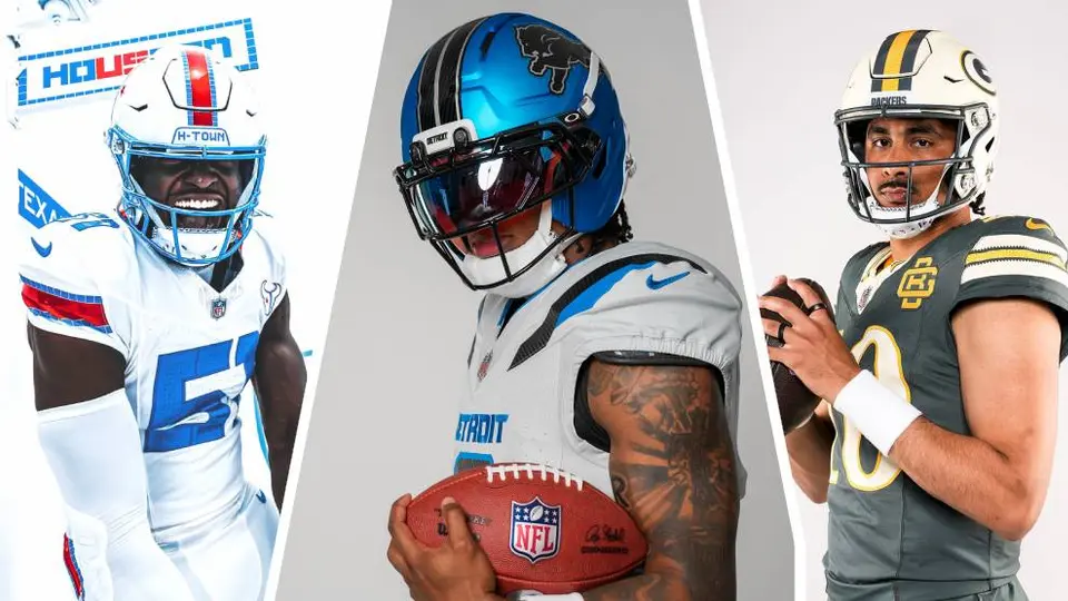NFL y Nike estrenan ocho nuevos uniformes de la línea Rivalries que encenderán el AFC Sur y NFC Norte