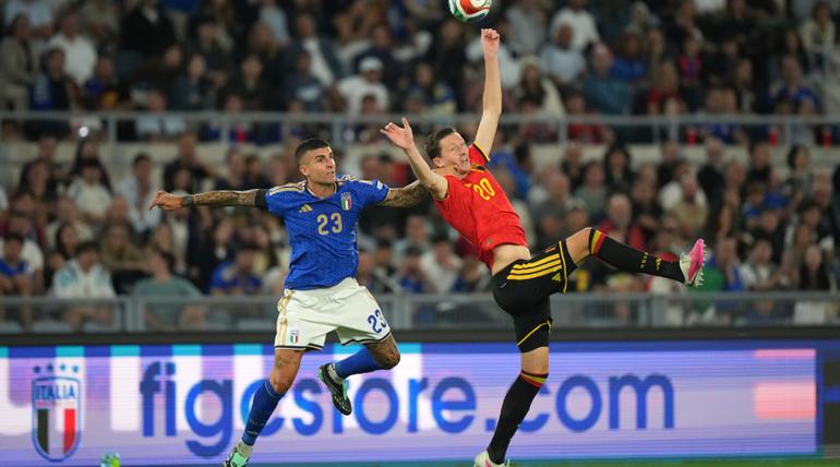 Italia vs. Bélgica | AP