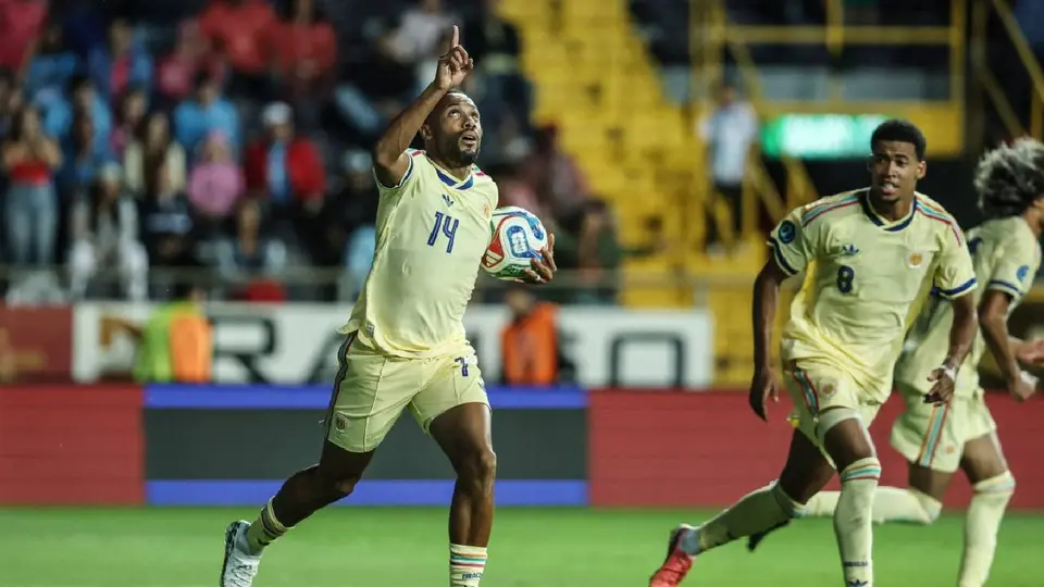 Jugadores de Curazao celebrando anotación ante Costa Rica | AFP