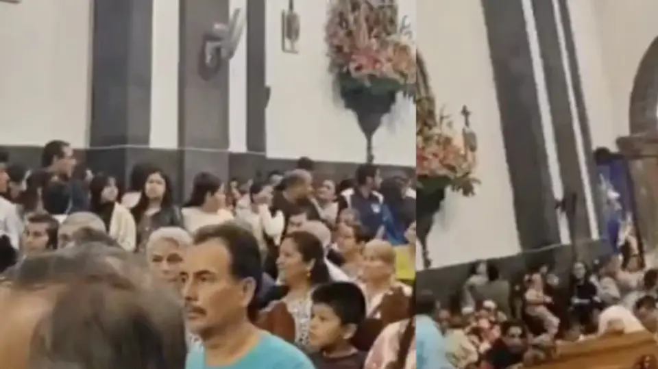 Las detonaciones provocaron momentos de tensión entre los asistentes. / RS