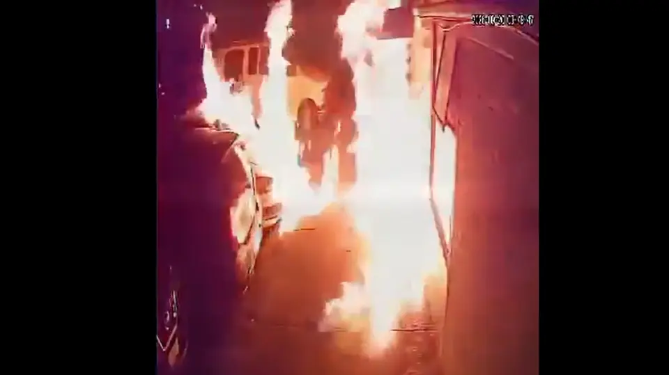 Los hechos se registraron sobre Avenida 602, en la colonia CTM San Juan de Aragón. / Captura