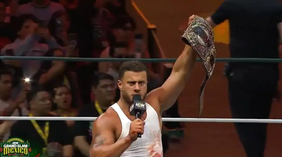 MJF en Grand Slam México 2026 | CAPTURA DE PANTALLA