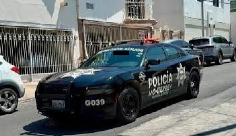 Policías resguardaron el inmueble donde ocurrió el ataque / @Secretaría de Seguridad de Monterrey