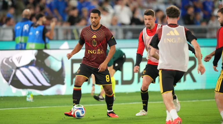 Bélgica preparándose para enfrentar a Italia | AP