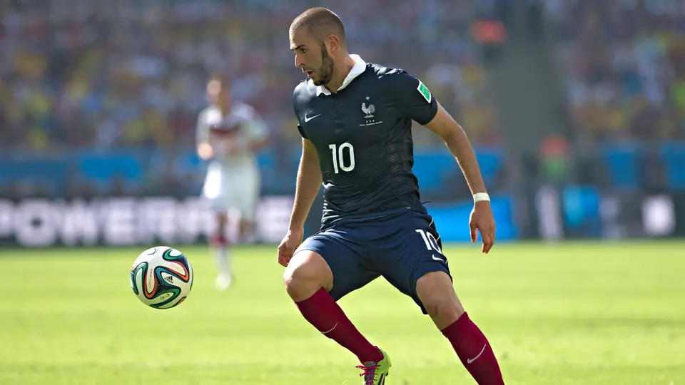 Karim Benzema con la Selección de Francia en el Mundial 2014 | IMAGO 7