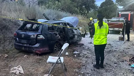 VIDEO: Explota auto con pirotecnia en Edomex; se reporta un muerto y 11 heridos