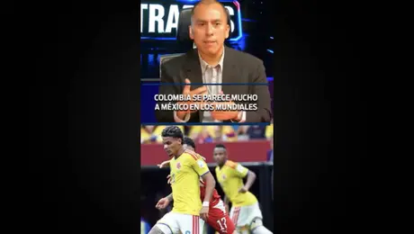 Colombia se parece mucho a México en los Mundiales