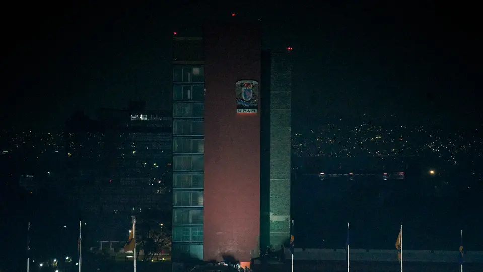 Panorámica de rectoría, en Ciudad Universitaria | IMAGO7