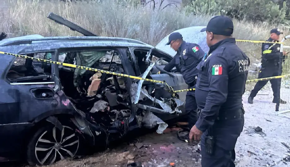 Cuerpos de emergencia atendieron a los lesionados en la zona /  Especial