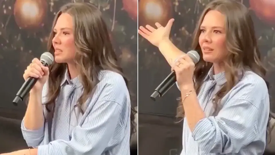 Joy Huerta aseguró que se enteró de la decisión de su hermano apenas unos minutos antes de hablar con la prensa / Especial
