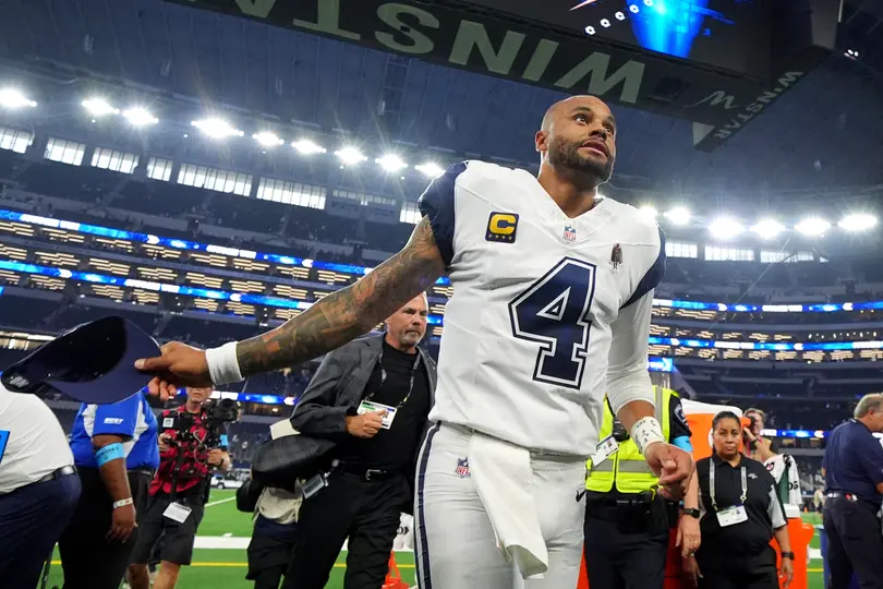 Dak Prescott en juego con los Cowboys | AP