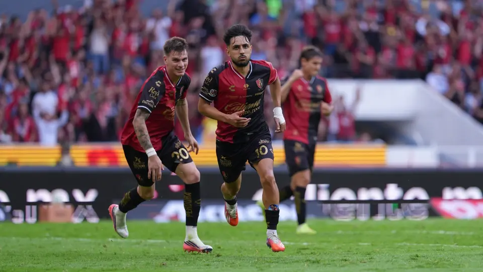 Jugadores de Atlas en celebración en el Apertura 2026 | IMAGO 7