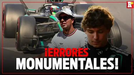 El error de Checo Pérez en Azerbaiyán