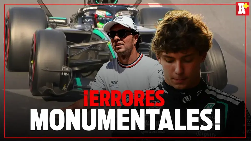 El error de Checo Pérez en Azerbaiyán